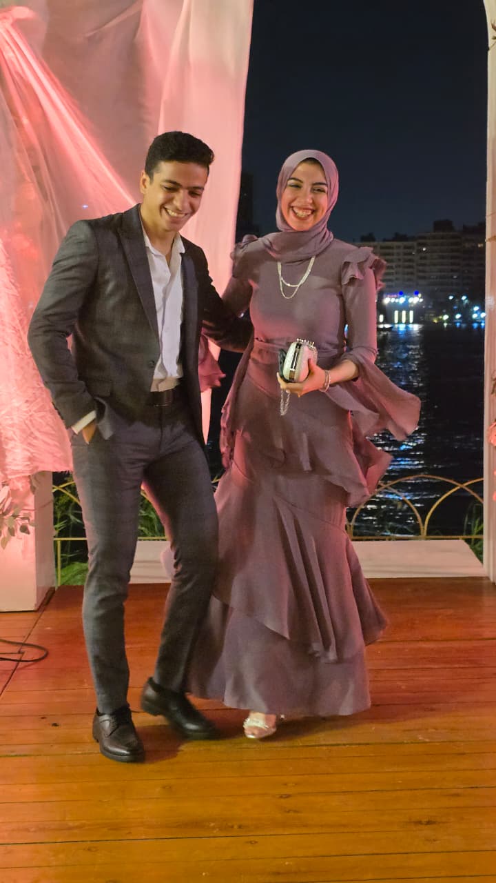 Omar & Nouran by the Nile
